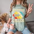 Im An Introvert Unless You Talk About Cellos Comfort Color Blast T-Shirt Fern