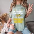 Im Introvert Unless You Talk About French Horns Comfort Color Blast T-Shirt Fern Im Introvert Unless You Talk About French Horns Comfort Color Blast T-Shirt Fern