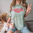 Introvert Valentines Day I Want You I Just Can't Flirt Comfort Color Blast T-Shirt Fern Introvert Valentines Day I Want You I Just Can't Flirt Comfort Color Blast T-Shirt Fern