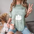 Introvert But Willing To Talk About Cats Comfort Color Blast T-Shirt Fern Introvert But Willing To Talk About Cats Comfort Color Blast T-Shirt Fern