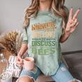 Introverted But Willing To Discuss Bees Animal Meme Comfort Color Blast T-Shirt Fern Introverted But Willing To Discuss Bees Animal Meme Comfort Color Blast T-Shirt Fern