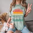 Introverted But Willing To Discuss Cats Comfort Color Blast T-Shirt Fern