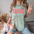 Introverted But Willing To Discuss Climate Change Comfort Color Blast T-Shirt Fern Introverted But Willing To Discuss Climate Change Comfort Color Blast T-Shirt Fern