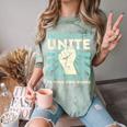 Introverts Unite Separately Introverted Antisocial Comfort Color Blast T-Shirt Fern