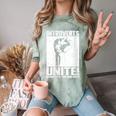 Introverts Unite Separately In Your Own Homes Introvert Comfort Color Blast T-Shirt Fern