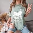 It's Way Too Peopley Outside Cute Cat Introvert Comfort Color Blast T-Shirt Fern