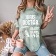 Juris Doctor Of Jurisprudence Law School Graduation Comfort Color Blast T-Shirt Fern