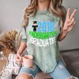 Kids 2018 Kindergarten Graduation Comfort Color Blast T-Shirt Fern