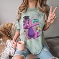 Kids Dabbing T Rex Graduation Kindergarten Class Of 2019 Comfort Color Blast T-Shirt Fern