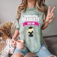 Kids Kindergarten Graduate 2018 Graduation Girls Comfort Color Blast T-Shirt Fern