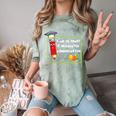 Kids Kindergarten Graduation Humor I'm So Smart I Graduated Comfort Color Blast T-Shirt Fern