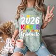Kindergarten Graduate 2026 Preschool Graduation Kid Boy Girl Comfort Color Blast T-Shirt Fern