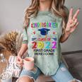 Kindergarten Graduation Class Of 2022 1st Grade Here I Come Comfort Color Blast T-Shirt Fern