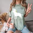 Labrador Retriever Graduation Dog Graduate For Men Women Kids Comfort Color Blast T-Shirt Fern