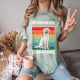 Labrador Retriever Introvert White Lab Comfort Color Blast T-Shirt Fern