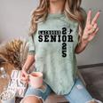 Lacrosse Senior Night Lacrosse Senior 2025 Graduation 29 Comfort Color Blast T-Shirt Fern
