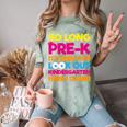 Last Day Pre-K Kindergarten Here I Come Graduation T-Shirt Comfort Color Blast T-Shirt Fern