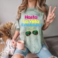 Last Day Of School Spanish Teacher Graduation T-Shirt Comfort Color Blast T-Shirt Fern