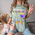 Last Days Of Kindergarten Graduation 2025 Graduate Boys Girl Comfort Color Blast T-Shirt Fern
