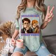 Let's Overthink Everything Shirt Antisocial Introvert Comfort Color Blast T-Shirt Fern
