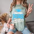 Master's Degree Graduation Masters Degree Survivor Comfort Color Blast T-Shirt Fern