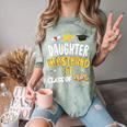 Masters Graduation My Daughter Mastered It Class Of 2025 Comfort Color Blast T-Shirt Fern