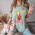 By Any Means Necessary Graduation HBCU Educated Girl Comfort Color Blast T-Shirt Fern