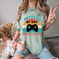 Mechanic Birthday For Graduation Or Christmas Comfort Color Blast T-Shirt Fern