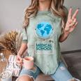 Medical School Survivor Med Graduation Comfort Color Blast T-Shirt Fern