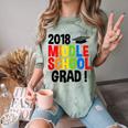 Middle School Graduation Class Of 2018 Shirt Comfort Color Blast T-Shirt Fern