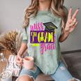 Miss 5th Grade Shirt 5 Grad Kids Girl Graduation School Comfort Color Blast T-Shirt Fern