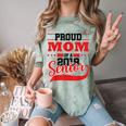 Mom Class Of 2019 Senior Graduation T-Shirt High School Comfort Color Blast T-Shirt Fern