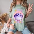Not a Hugger Cute Pufferfish Autism Awareness Introverts Comfort Color Blast T-Shirt Fern