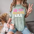 In My Nurse Era Nursing School Graduation Women Comfort Color Blast T-Shirt Fern