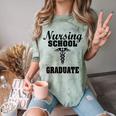 Nursing School Graduate Nurse Graduation Medical T-Shirt Comfort Color Blast T-Shirt Fern