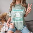 Nursing School Graduation Inherited RN LPN Nurse Grad 2021 Comfort Color Blast T-Shirt Fern