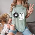 Old School Dad OG Hip Hop Head Vinyl Retro 80s90s Nostalgia Comfort Color Blast T-Shirt Fern