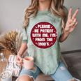 Patient I'm From The 1900s Fathers Day Please Be Comfort Color Blast T-Shirt Fern Patient I'm From The 1900s Fathers Day Please Be Comfort Color Blast T-Shirt Fern