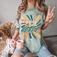 BE PATIENT I'M FROM THE 1900s RETRO SUNSET 90s 80s 70s Comfort Color Blast T-Shirt Fern