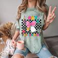 Peace Out 2nd Grade Graduation Last Day School Second Grade Comfort Color Blast T-Shirt Fern