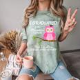 Pink I Graduated From Elementary Graduation Comfort Color Blast T-Shirt Fern
