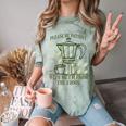 Please Be Patient With Me I'm From The 1900s Coffee Comfort Color Blast T-Shirt Fern
