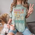 Please Be Patient With Me I'm From The 1900s Cool Gramophone Premium Comfort Color Blast T-Shirt Fern