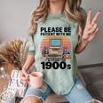 Please Be Patient I'm From The 1900s Retro Computer Geek Comfort Color Blast T-Shirt Fern
