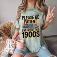 Please Be Patient I'm From The 1900s Retro Computer Premium Comfort Color Blast T-Shirt Fern
