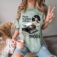Please Be Patient I'm From The 1900s Sarcastic Joke Premium Tri-Blend Comfort Color Blast T-Shirt Fern