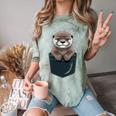 Pocket Otter Lover Introvert Cute Animal Fun Surprise Comfort Color Blast T-Shirt Fern Pocket Otter Lover Introvert Cute Animal Fun Surprise Comfort Color Blast T-Shirt Fern