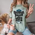 Police Officer National Week T-Shirt Graduation 2018 Comfort Color Blast T-Shirt Fern