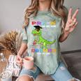 Pre k Graduation We Are Done Class 2023 Pre-k Dinosaur Boys Comfort Color Blast T-Shirt Fern