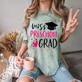 Preschool Graduation Shirt For Girl 2019 Miss Preschool Grad Comfort Color Blast T-Shirt Fern